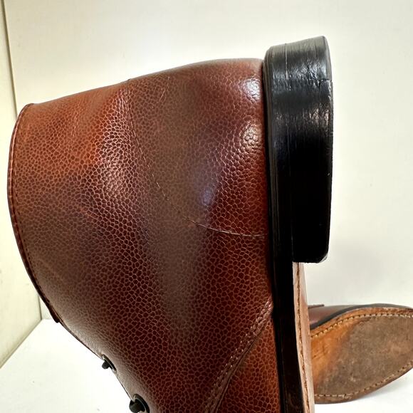 Men's Brown Leather Chukka Boots - Rancourt & Co. - Picture 12 of 14